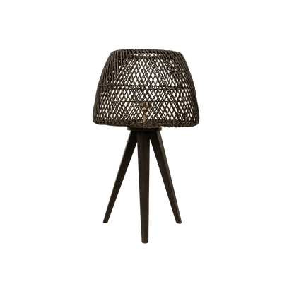 Zoco Home Furnitures Bangka Table Lamp | Black 29x42cm