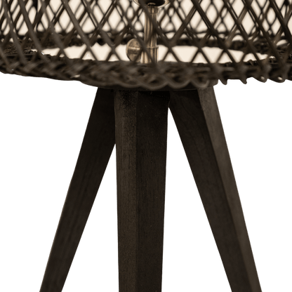 Zoco Home Furnitures Bangka Table Lamp | Black 29x42cm