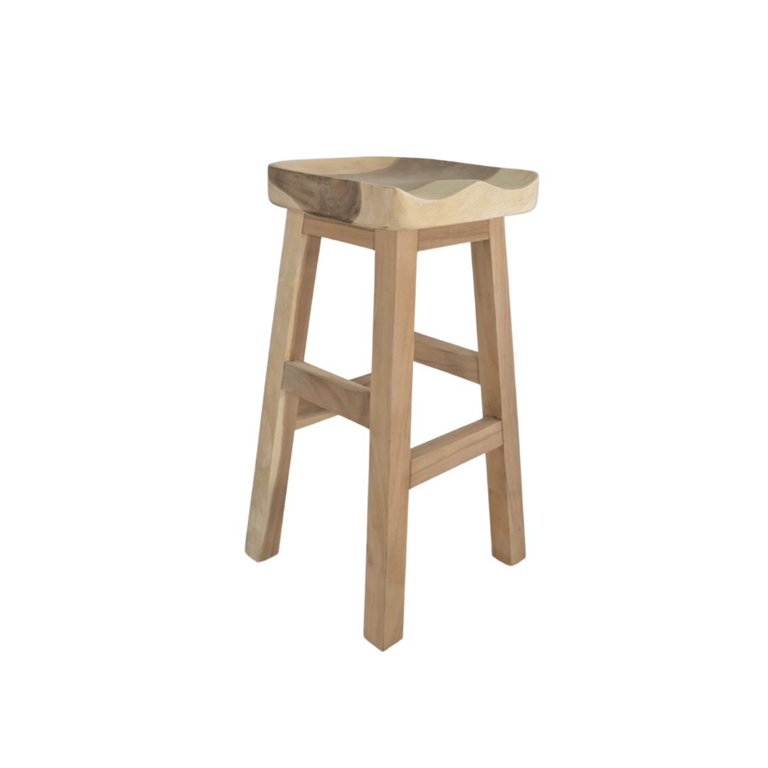 Zoco Home Furniture/Chair/Stool Banjar Bar Stool | 40x40x75cm