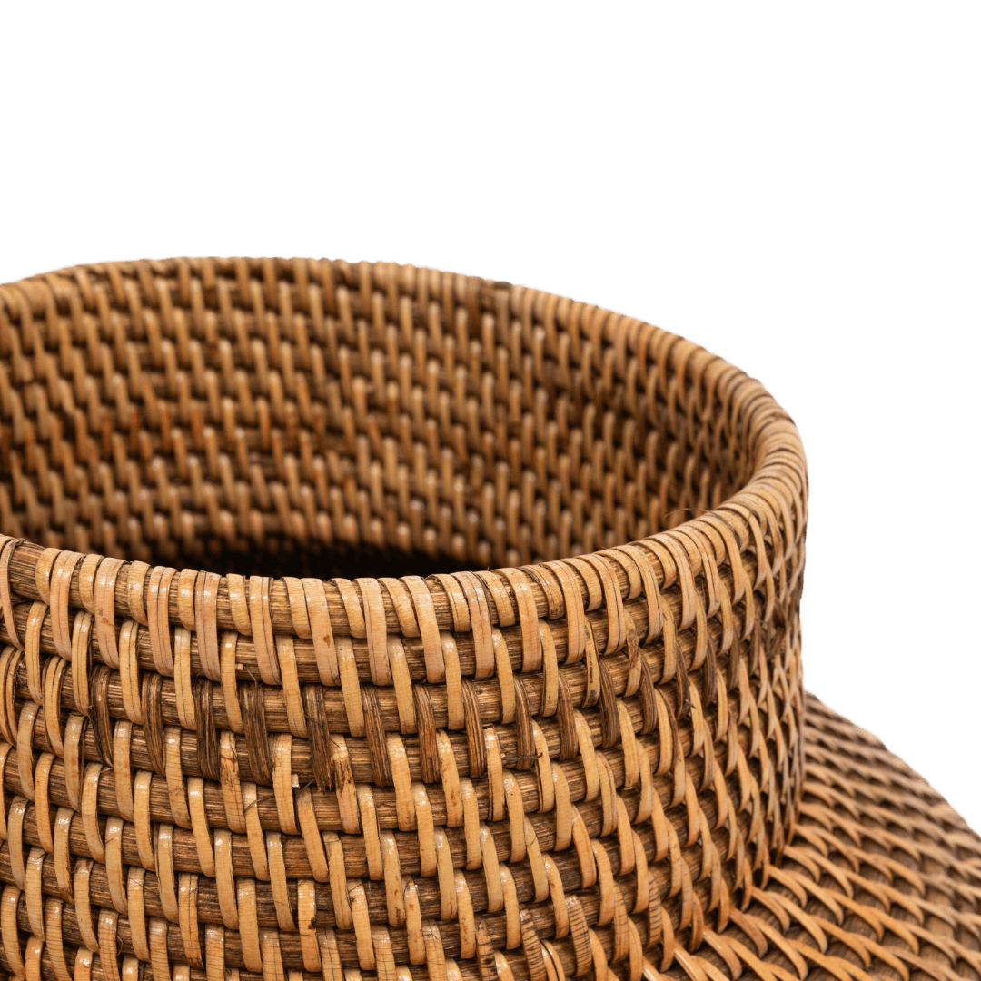 Zoco Home Decor/Accessories Black Patterned Tribal Basket  | 50cm