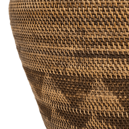 Zoco Home Decor/Accessories Black Patterned Tribal Basket | 70cm