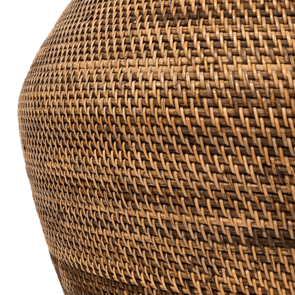 Zoco Home Decor/Accessories Black Patterned Tribal Basket | 70cm