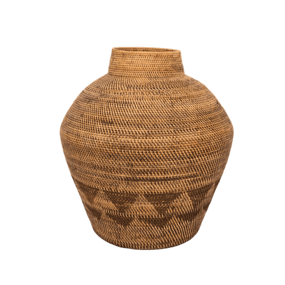 Zoco Home Home accessories Black Patterned Tribal Basket | 70cm