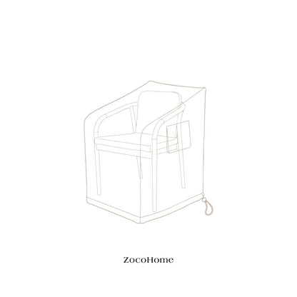 Zoco Home Outdoor/Cover Bora Outdoor Protective Cover Dining Chair