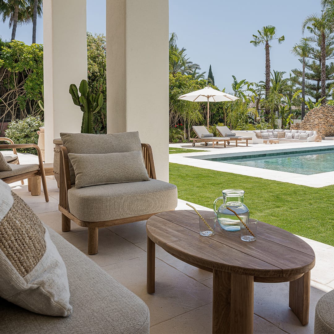 Zoco Home Outdoor/Sofa Bora Outdoor Single Sofa