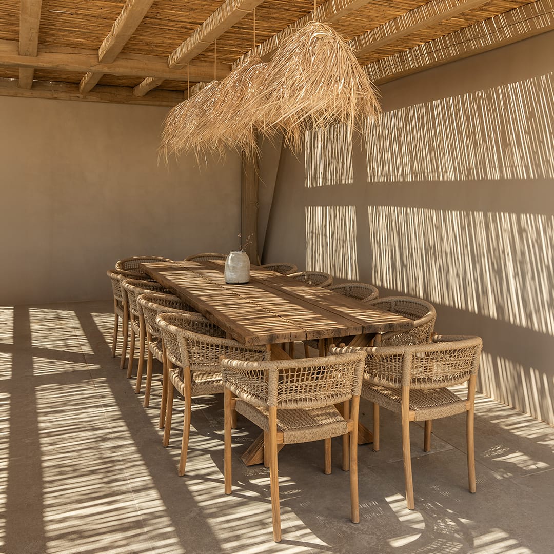 Zoco Home Outdoor/Table/Dining Borneo Dining Table