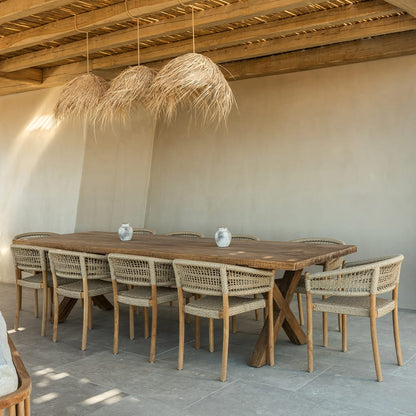 Zoco Home Outdoor/Table/Dining Borneo Dining Table