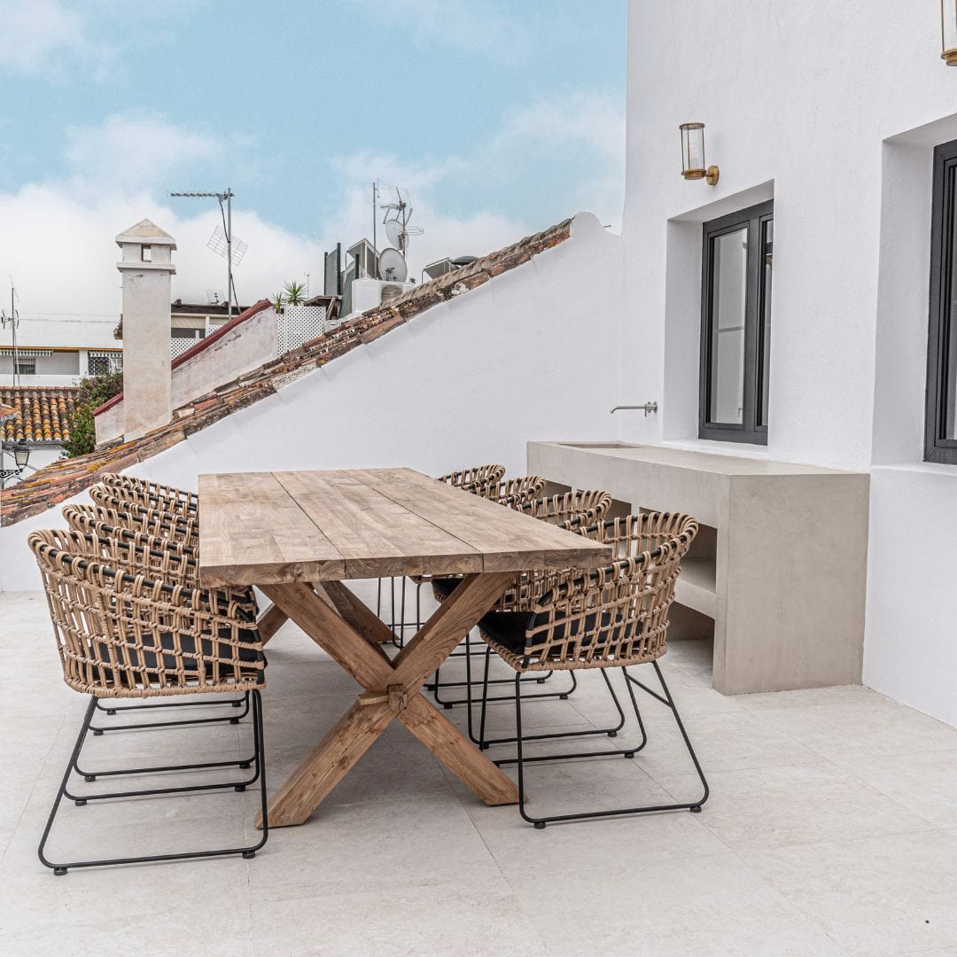 Zoco Home Borneo Outdoor Table | Natural