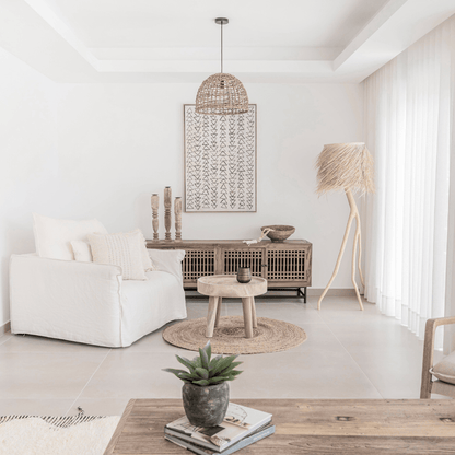 Zoco Home Decor/Lighting Braided Rattan Pendant Lamp | Natural