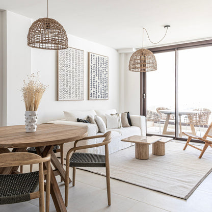 Zoco Home Decor/Lighting Braided Rattan Pendant Lamp | Natural