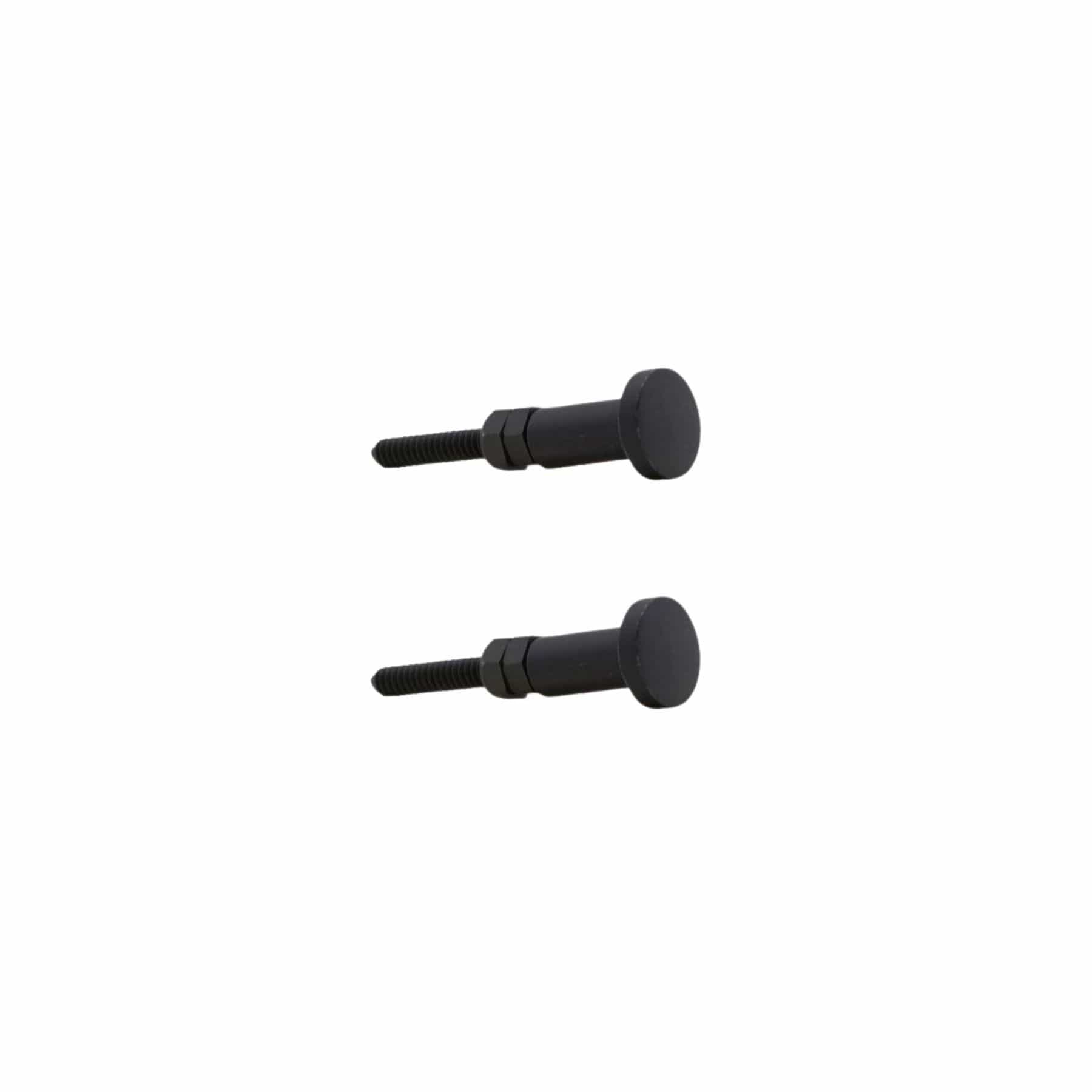Zoco Home Decor/Accessories Brass Knob | Set of 2 | Black 4.5x1.5cm