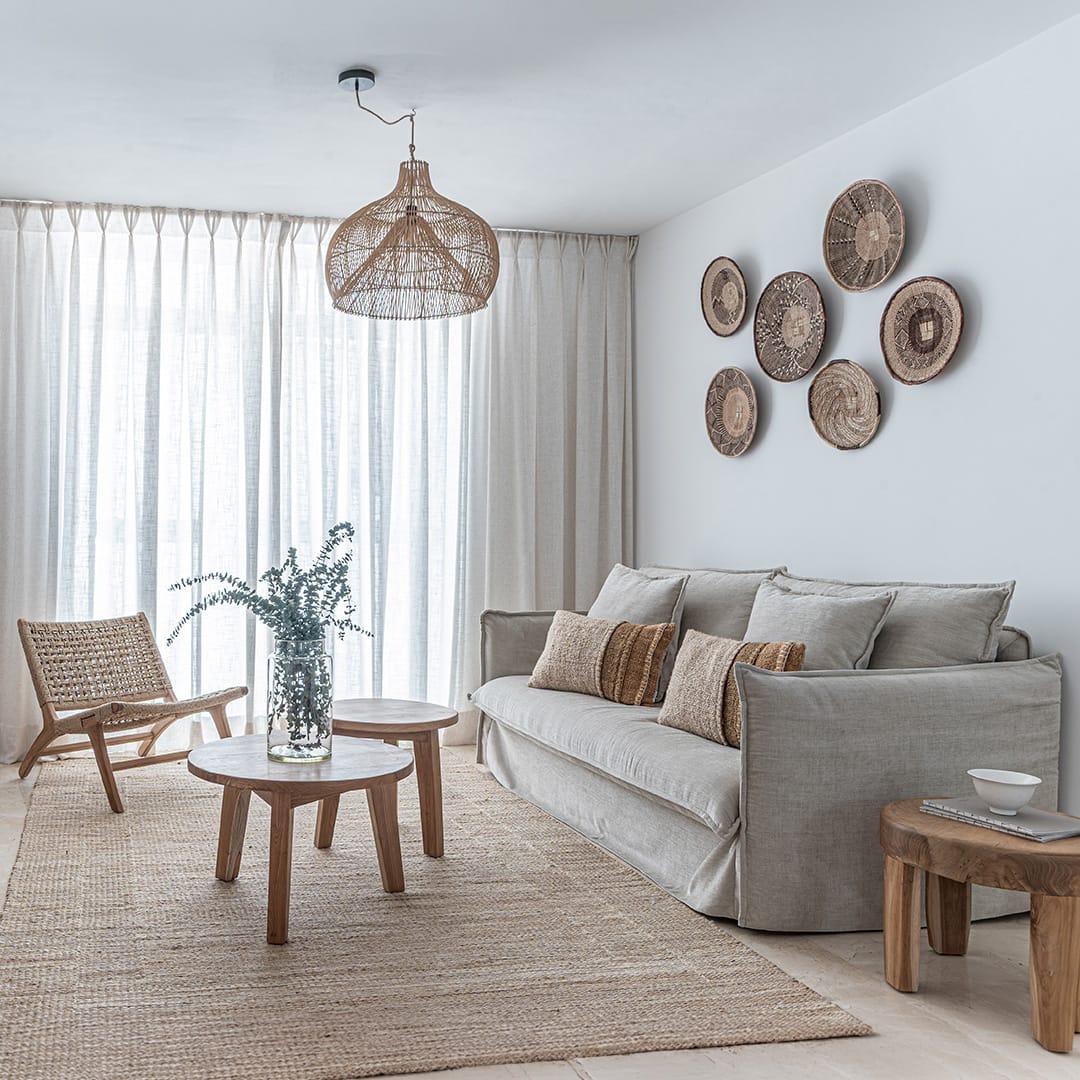 Zoco Home Decor/Lighting Bulat Lampshade | Natural 60cm
