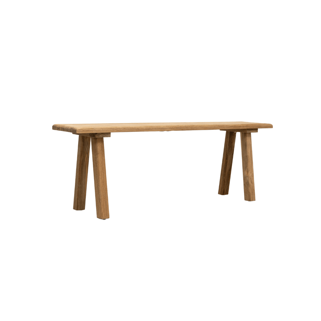 Zoco Home Cabo Recycled Teak Bench | 120cm