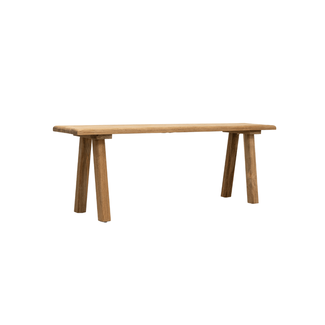 Zoco Home Outdoor/Chair/Bench Cabo Recycled Teak Bench | 120cm