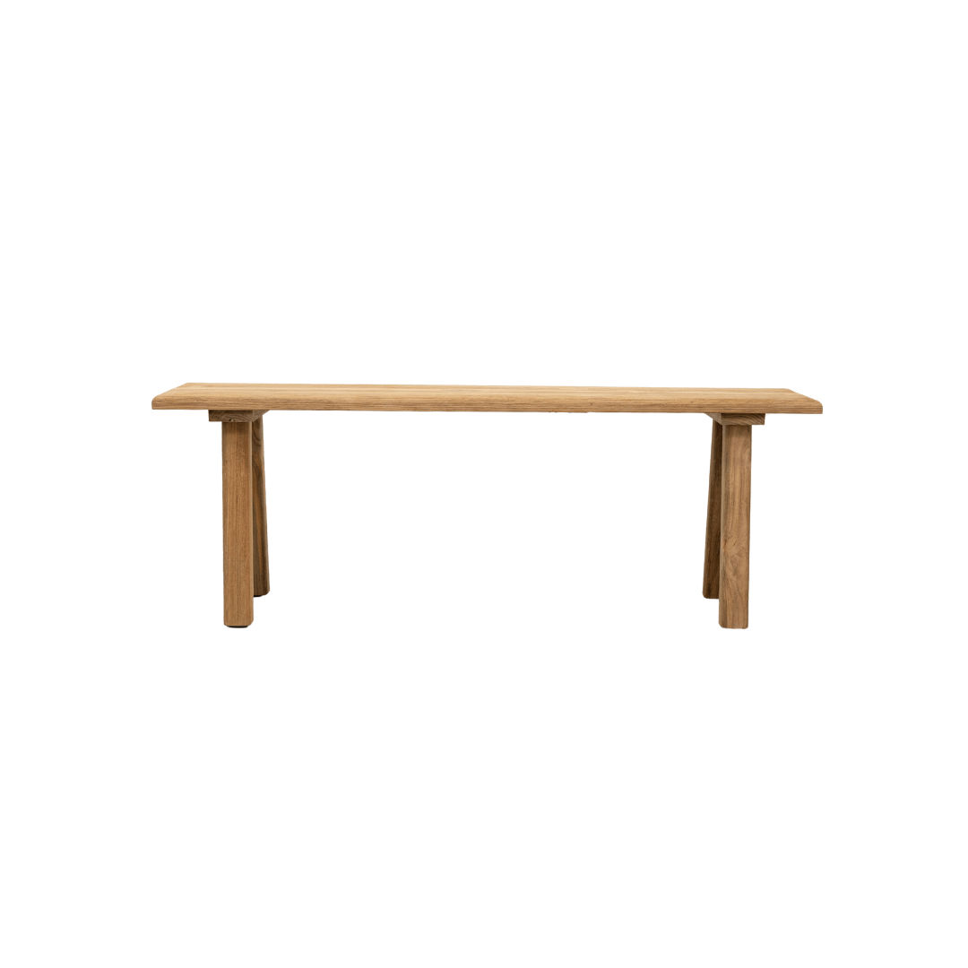 Zoco Home Outdoor/Chair/Bench Cabo Recycled Teak Bench | 120cm