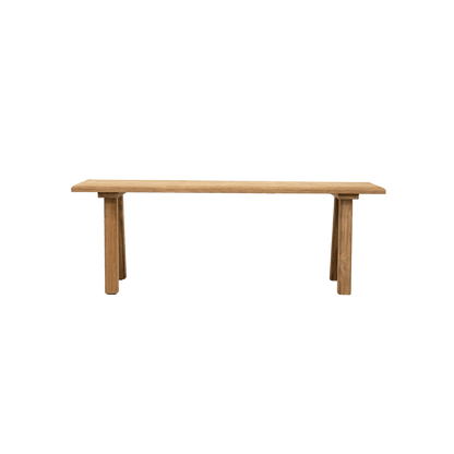 Zoco Home Outdoor/Chair/Bench Cabo Recycled Teak Bench | 120cm