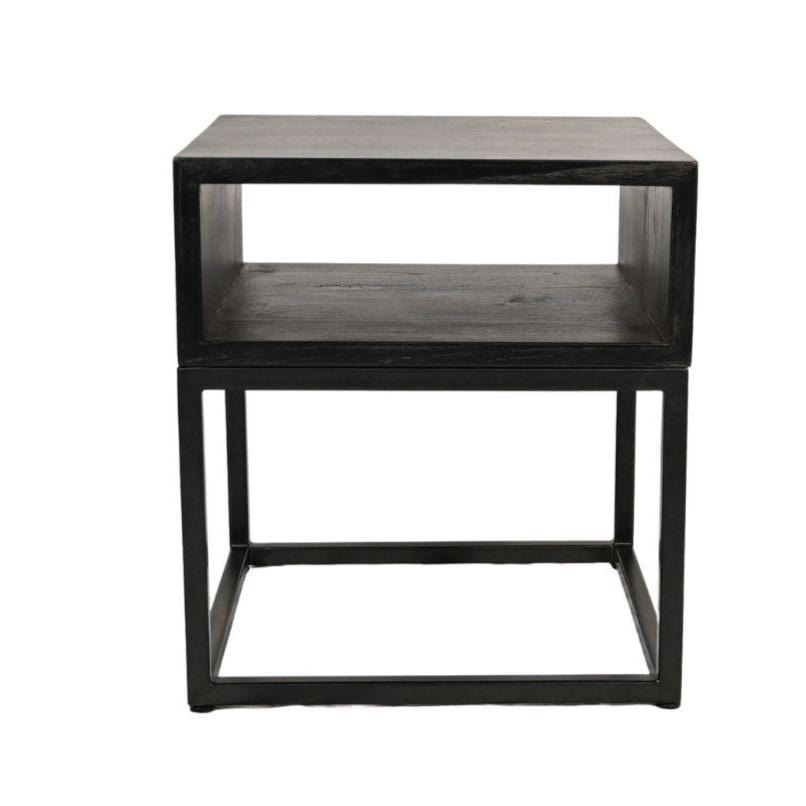 Zoco Home Furniture/Table Cane Night Table | Black 45cm