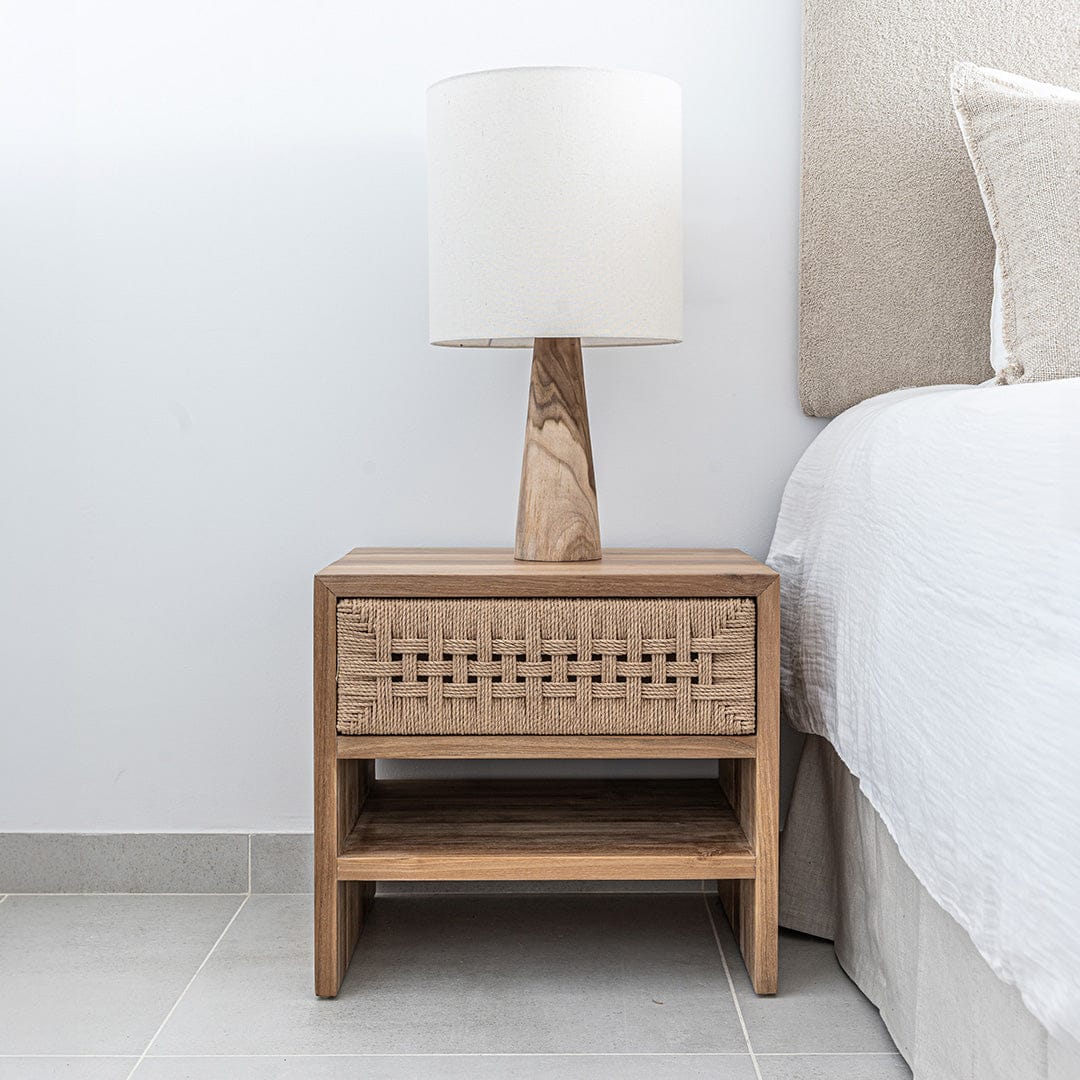 Zoco Home Decor/Lighting Cantik Table Lamp | Natural/White
