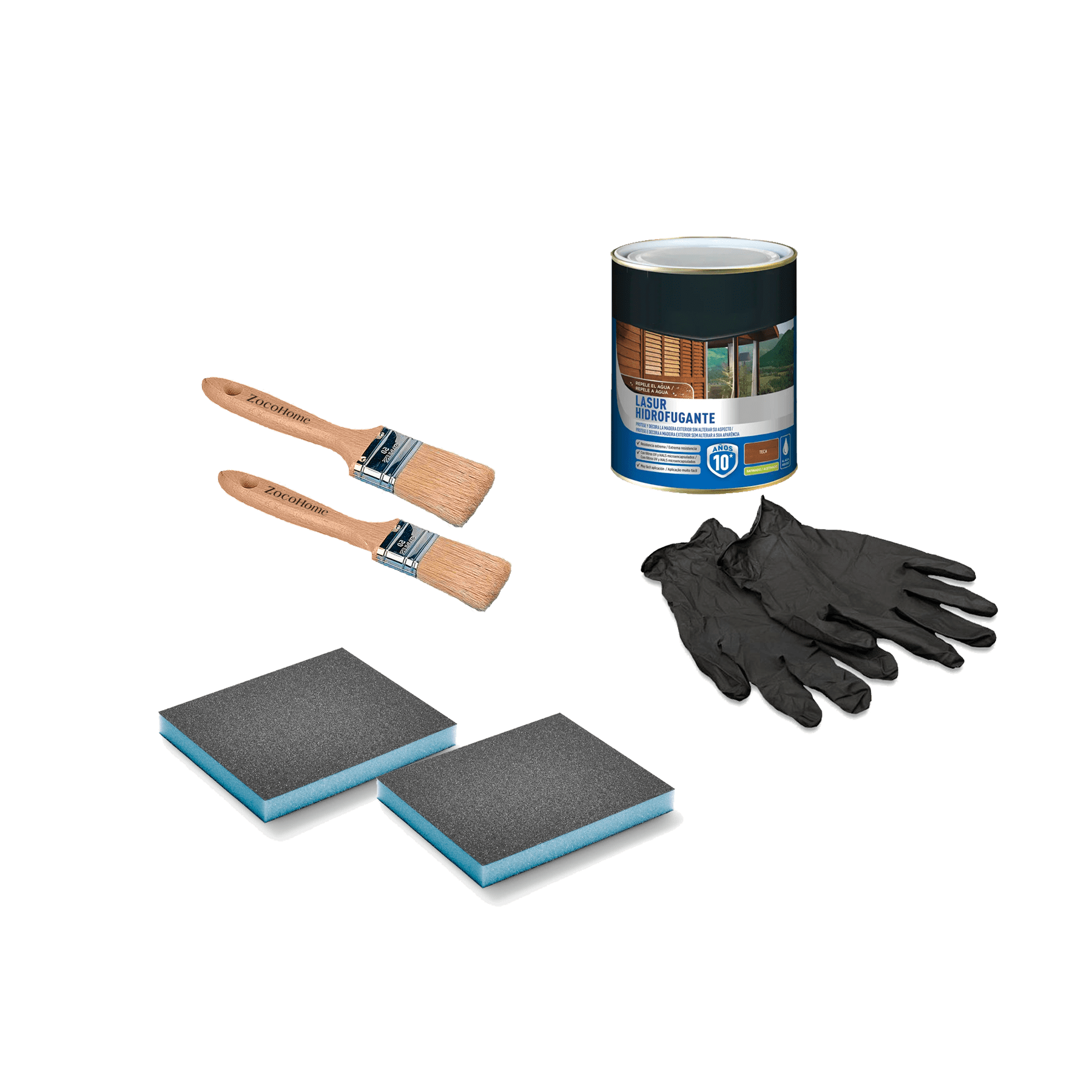 Zoco Home Decor/Accessories Care Kit | Natural Teak Wood