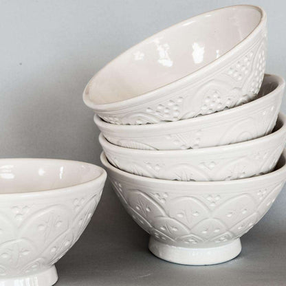 Zoco Home Decor/Kitchen Ceramic Bowl | White | 15cm