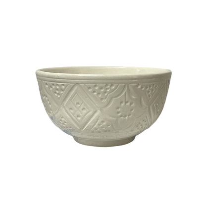 Zoco Home Decor/Kitchen Ceramic Bowl | White | 15cm