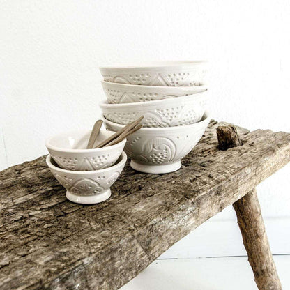 Zoco Home Decor/Kitchen Ceramic Bowl | White | 15cm