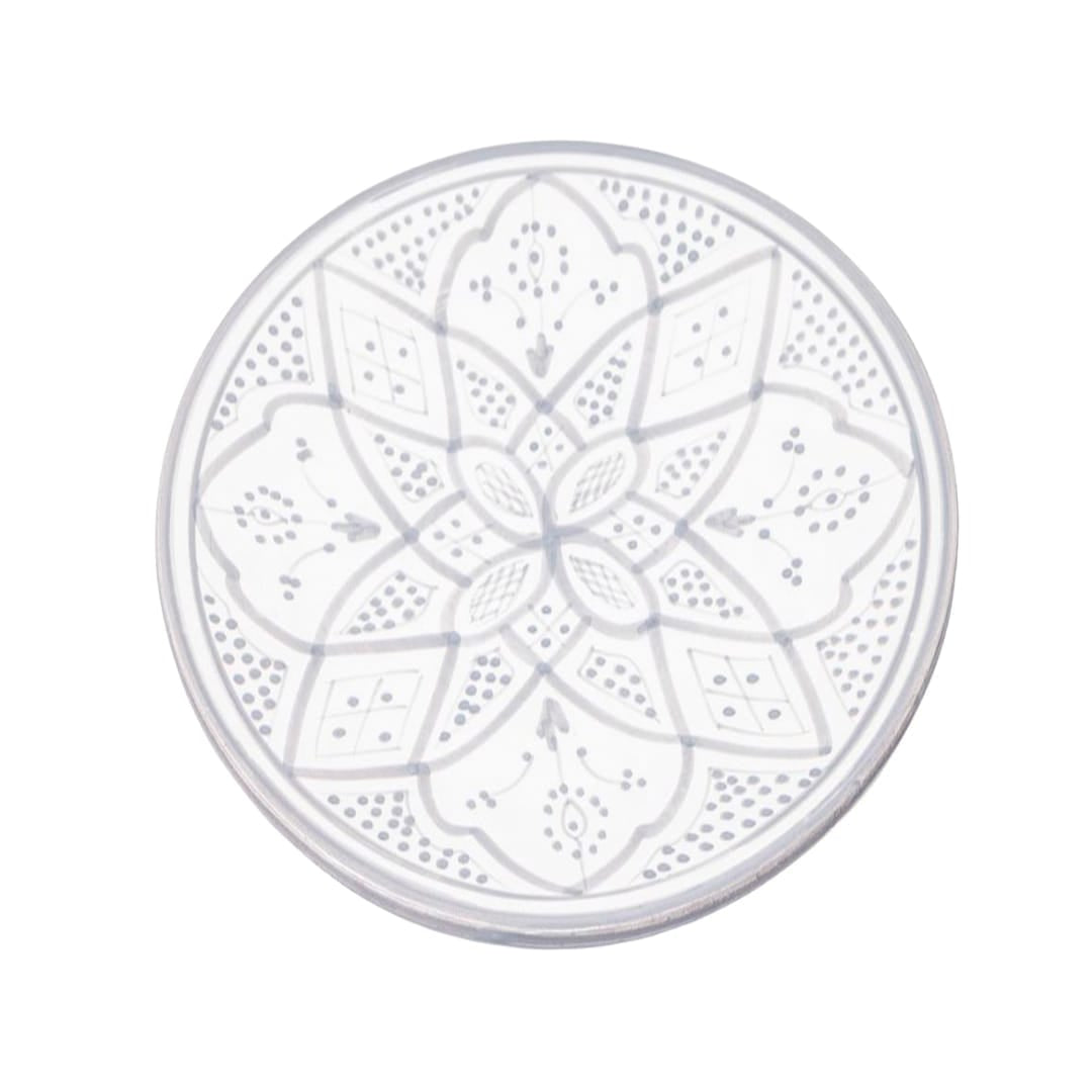 Zoco Home Decor/Kitchen Ceramic Plate | Grey 25cm