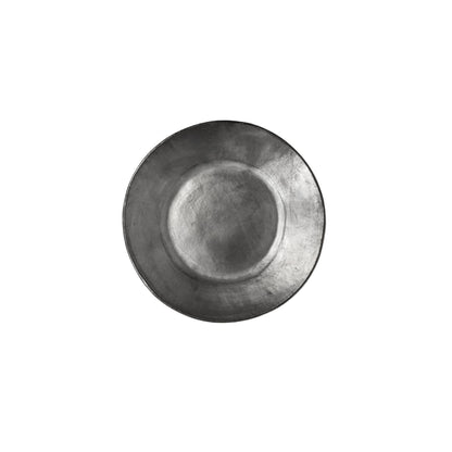 Zoco Home Decor/Kitchen Clay Flat Plate | Black 24.5cm