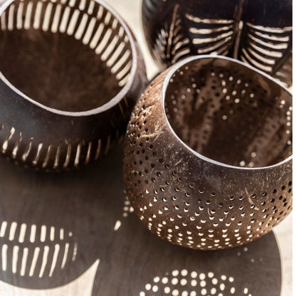 Zoco Home Lighting Coconut Tea Lightholder