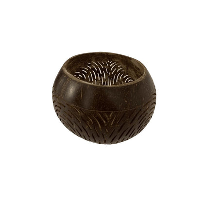 Zoco Home Decor/Lighting/Table lighting Coconut Tealight Holder