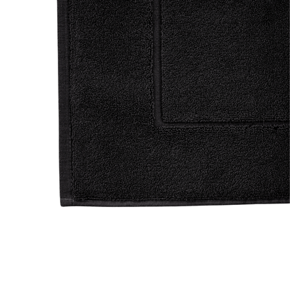 Zoco Home Decor/Textile Cotton Bathmat |  Black 50x85cm