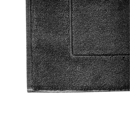 Zoco Home Decor/Textile Cotton Bathmat |  Black 50x85cm