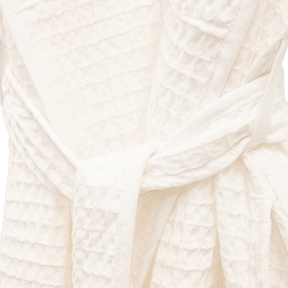 Zoco Home Decor/Bathroom Cotton Bathrobe | White
