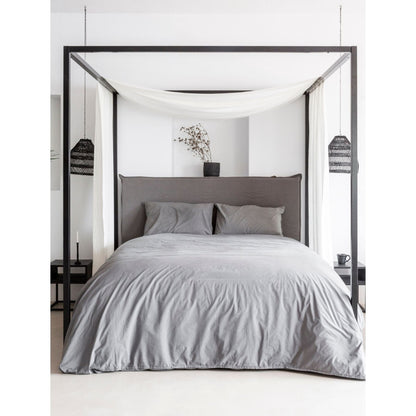 Zoco Home Decor/Textile Cotton Duvet Cover | Dark Grey