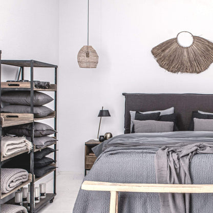 Zoco Home Decor/Textile Cotton Pillowcase | Light Grey 50x70cm