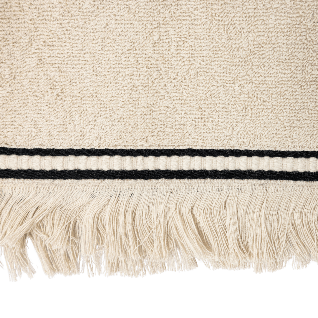 Zoco Home Decor/Textile Cotton Towel | Beige 50x100cm