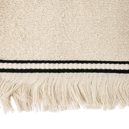 Zoco Home Decor/Textile Cotton Towel | Beige 50x100cm