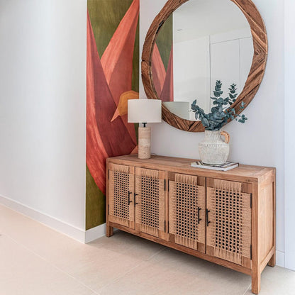 Zoco Home Decor/Accessories Cove Round Mirror | 130cm
