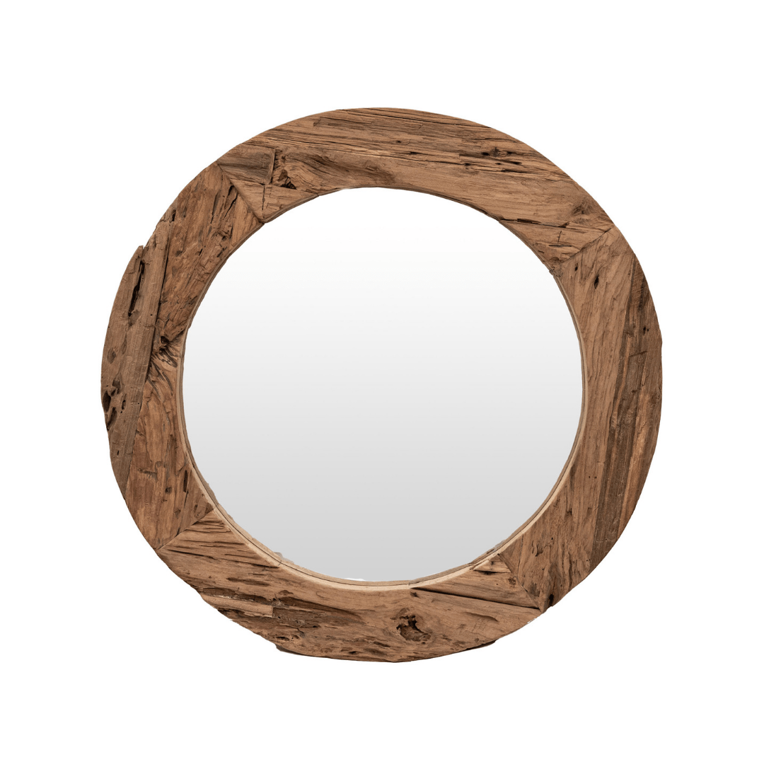 Zoco Home Cove Round Mirror | 80cm