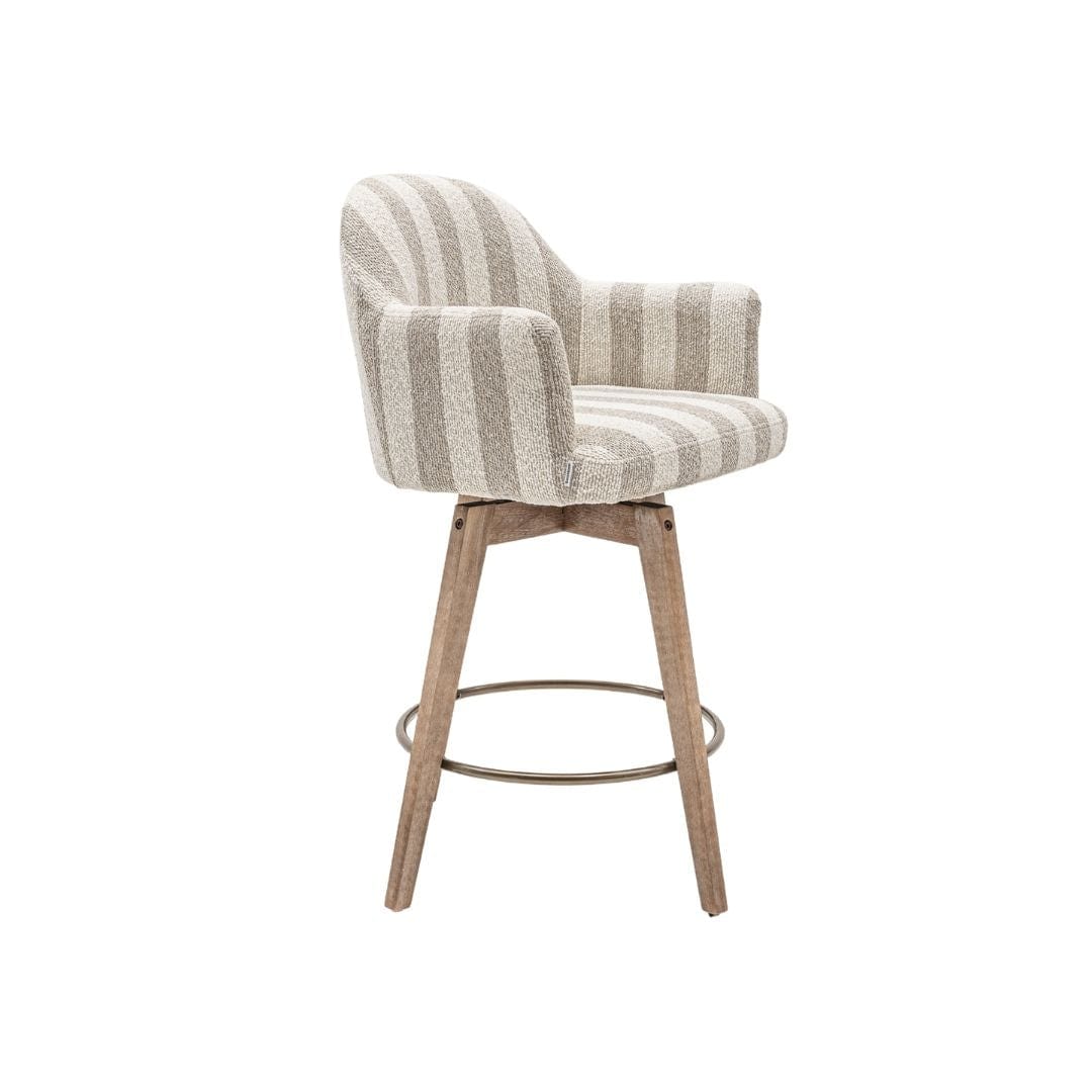 Zoco Home Furniture/Chair/Bar Stool Elira Bar Stool Stripes