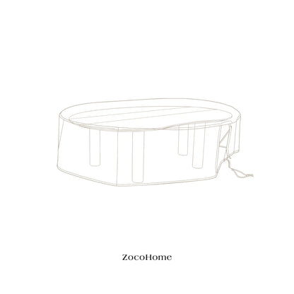 Zoco Home Outdoor/Cover Enzo Outdoor Protective Cover Coffee Table