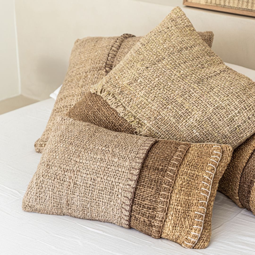 Zoco Home Decor/Textile/Cushions Etera Rectangular Cushion Layered Stitch | 60x40cm