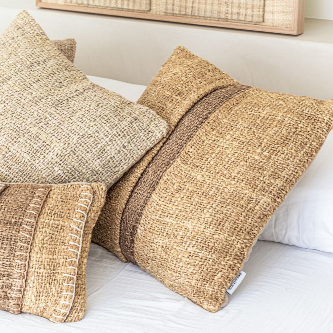 Zoco Home Decor/Textile/Cushions Etera Square Cushion Central Stripe | 50x50