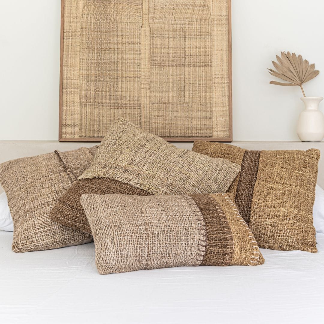 Zoco Home Decor/Textile/Cushions Etera Square Cushion Fringed | 50x50