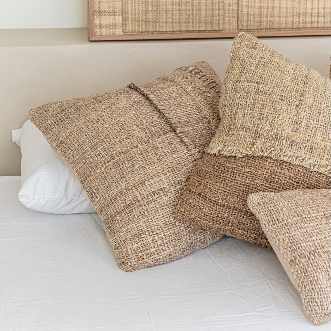 Zoco Home Decor/Textile/Cushions Etera Square Cushion Layered Stitch | 50x50