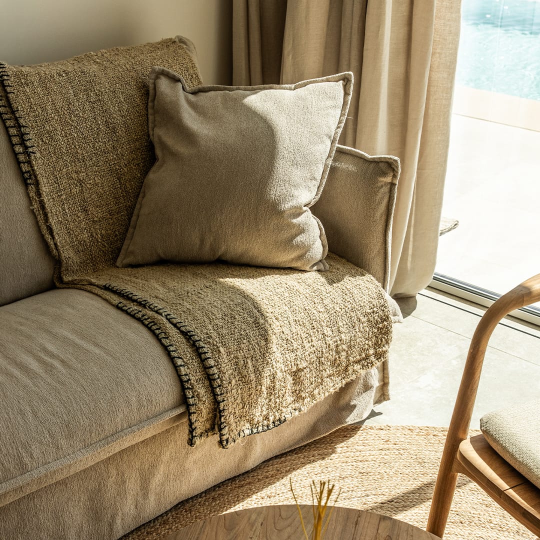 Zoco Home Decor/Textile/Throws Etera Throw Facing Stitch | 130x170