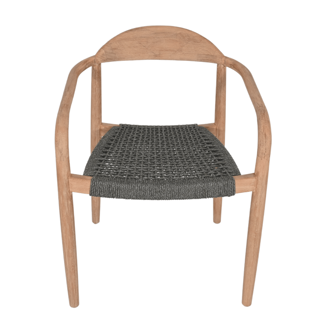 Zoco Home Eucalyptus Outdoor Chair | Grey 57x52x76cm