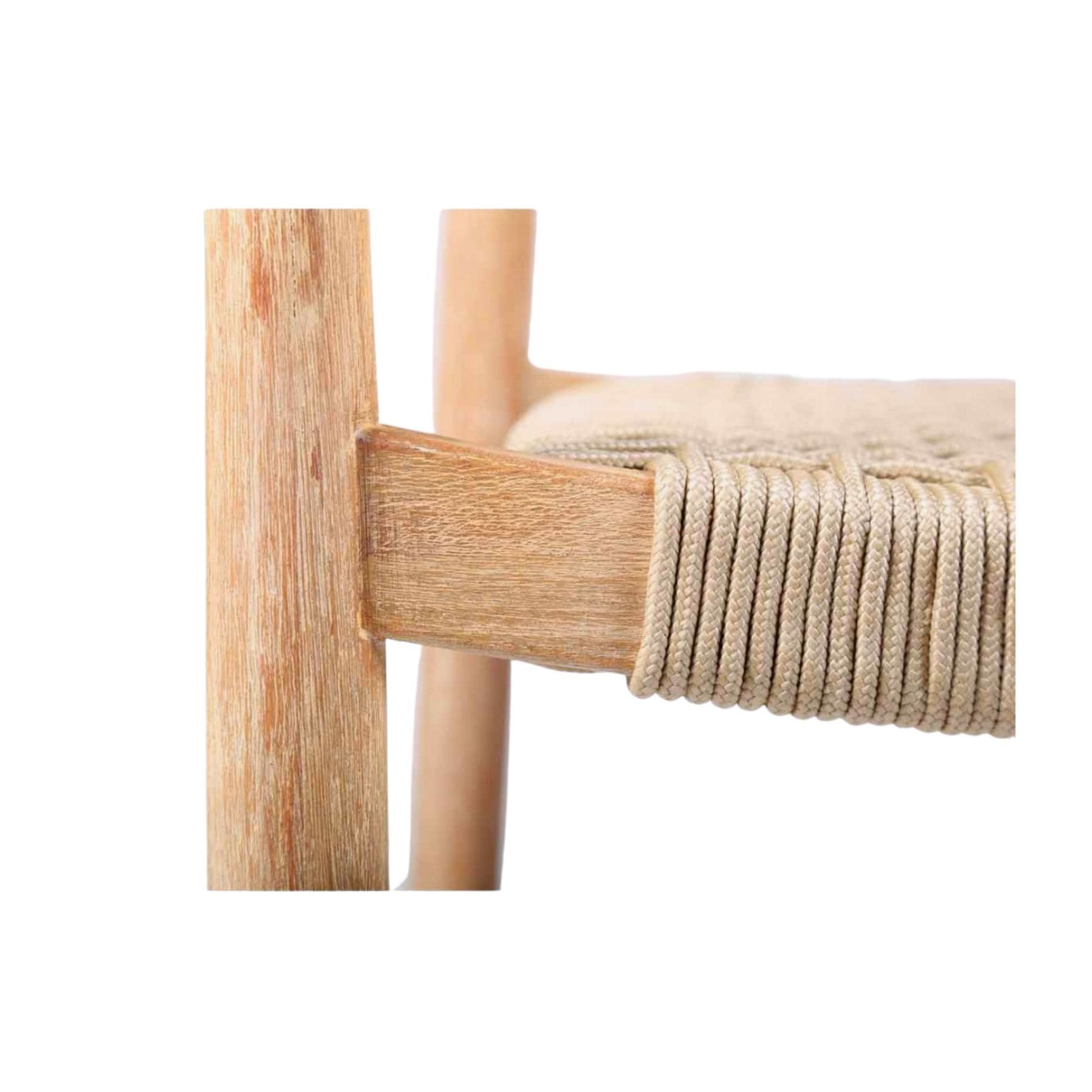 Zoco Home Outdoor Eucalyptus Outdoor Chair | Sand 57x52x76cm