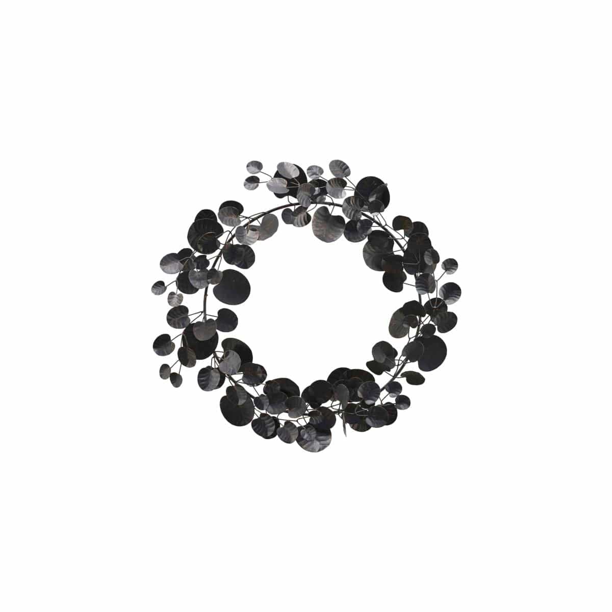 Zoco Home Decor/Christmas Eucalyptus Wreath | Black 46cm