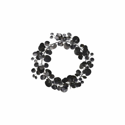 Zoco Home Decor/Christmas Eucalyptus Wreath | Black 46cm